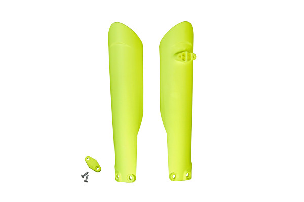 Fork Slider Protectors neon yellow for Gas Gas / Ktm / Husqvarna